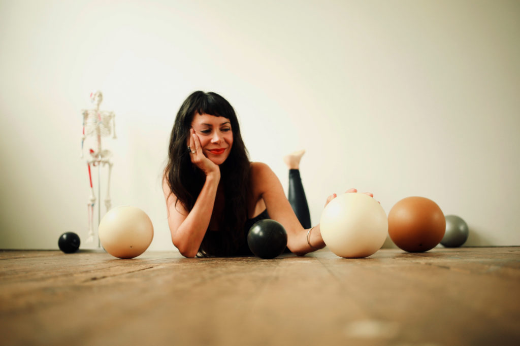 yamuna body rolling, pilates, somatics, hypopressives